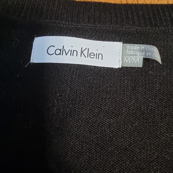 🔥Host Pick🔥 Calvin Klein Sweater Dress with Fringed Bottom - Picture 7 of 9